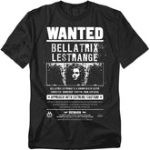 Harry Potter Wanted Bellatrix Men's 18/1 Cotton Short-Sleeve T-Shirt